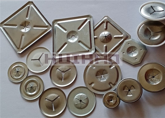 Thép không gỉ hình vuông tự khóa máy giặt 2-1 / 2 "được sử dụng để cố định chân cách nhiệt