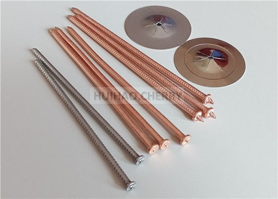 Đồng bọc thép nhẹ CD Stud hàn chân 3mm X 85mm để cố định vật liệu cách nhiệt