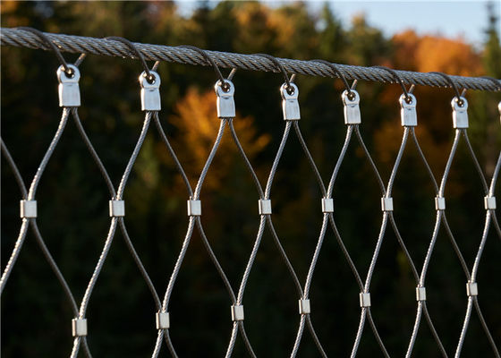 Lưới thép không gỉ 3.0mm dùng làm lưới chống rơi cho lan can