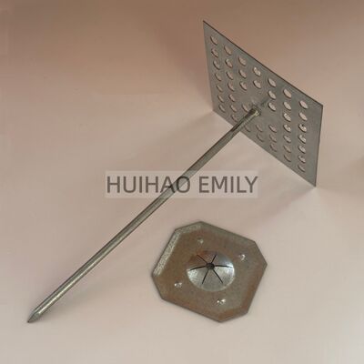 Đinh treo cách nhiệt bằng bông thủy tinh đường kính 2.7mm có vòng đệm tự khóa