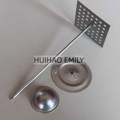 Đinh treo cách nhiệt bằng bông thủy tinh đường kính 2.7mm có vòng đệm tự khóa