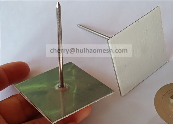 12 Gauge Isolation Stick Pins And Washers Thép kẽm Rockwool Isolation Pins