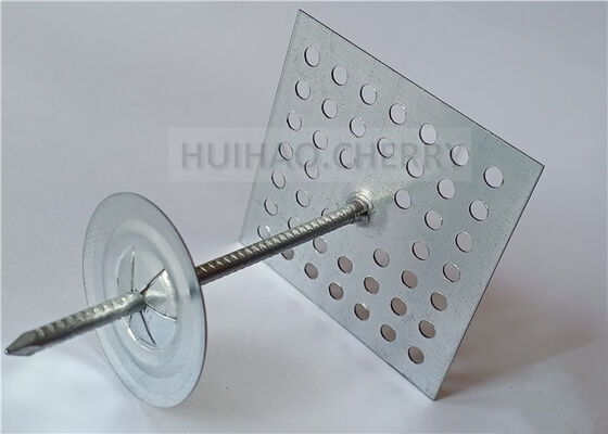 12Gauge Aluminium Perforated Base Insulation Pins để đâm và lắp đặt các vật liệu cách nhiệt và âm thanh khác nhau