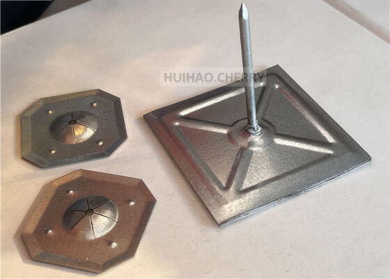 12 Gauge Isolation Stick Pins And Washers Thép kẽm Rockwool Isolation Pins