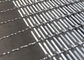 Thép không gỉ kiến ​​trúc lưới vải 2mm sợi ngang đường kính màu cà phê