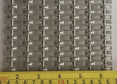 Thép không gỉ Crimped Woven Wire Mesh cho rèm cửa tủ