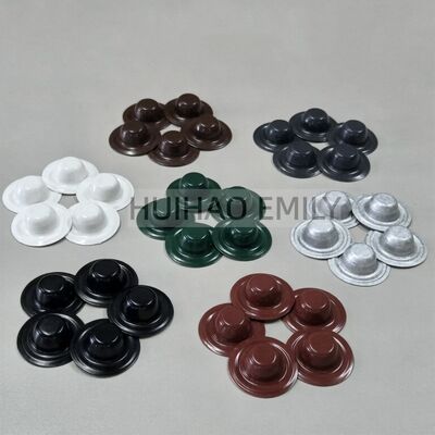 Nắp chụp vít thép mạ kẽm 35mm dùng cho vít lợp mái trong phụ kiện lợp mái