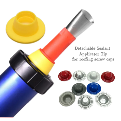 Khóa vít mái nhà bằng kim loại chống nước bao phủ ZAM Steel Seal Đầu vít hiện có để ngăn ngừa rò rỉ