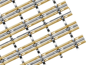 Pre- Crimped trang trí lưới dây cho tủ