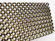 Brass Brass Lưới lưới kiến ​​trúc, màn hình lưới kim loại dệt cho tủ bếp