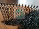 Tự làm trang trí 1.8mm Lưới kim loại Drapery Móc đôi Anodized Màu đã hoàn thành