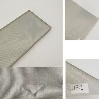 Thiết kế nội thất kính kiến ​​​​trúc nhiều lớp bằng lưới màu bạc