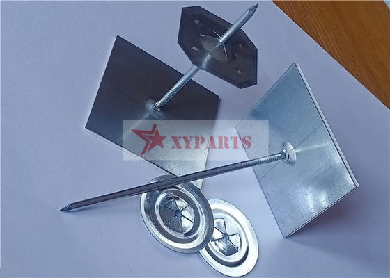 Chân cách nhiệt tự dính bằng thép mạ kẽm để đảm bảo cách nhiệt Rockwool