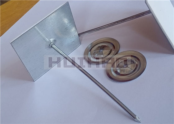 Móc treo cách nhiệt tự dính bằng thép mạ kẽm 12 Gauge để gắn cách nhiệt Rockwool