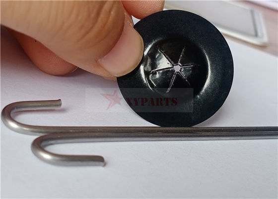 SunScreener Steel Grey Wire Mesh Clips được sử dụng với sàng lọc lưới thép để bảo vệ các tấm pin mặt trời