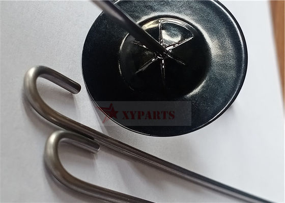 Stainless Steel Wire Mesh Clip Tắt 2.0x100mm Để bảo vệ tấm pin mặt trời Mesh