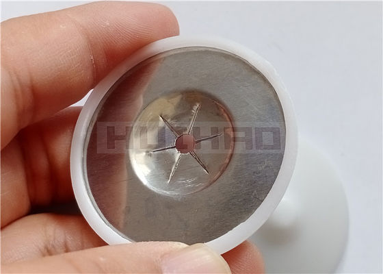 Kẹp tốc độ cách nhiệt 38mm với nắp vòm PE được sử dụng kết hợp với chốt cách nhiệt