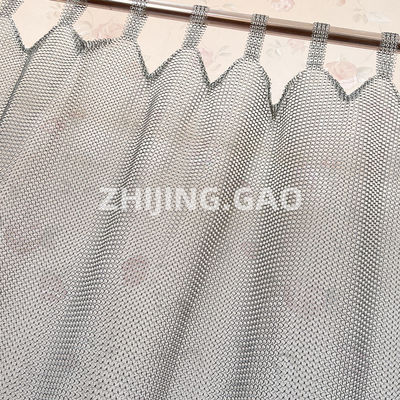Chiếc nhẫn kích thước 7mm màu bạc Tab Top Ring Mesh màn