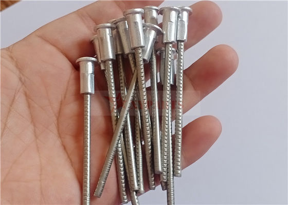 M3 * 75mm Bi-Metallic CD Stud Welding Pins với Flange nhôm để chế tạo kim loại lá