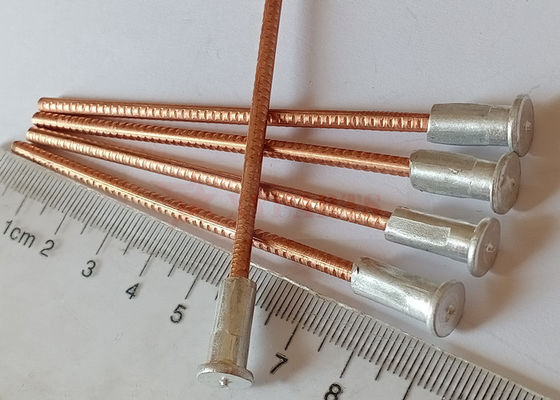3x90mm đồng bọc thép 2 kim loại CD hàn chân với nền hàn nhôm