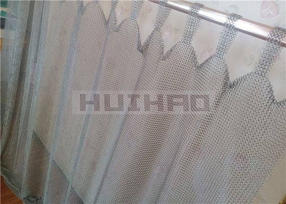 0.8x7mm Stainless Steel chuỗi Mail Mesh rèm loại hàn cho phòng phân vùng