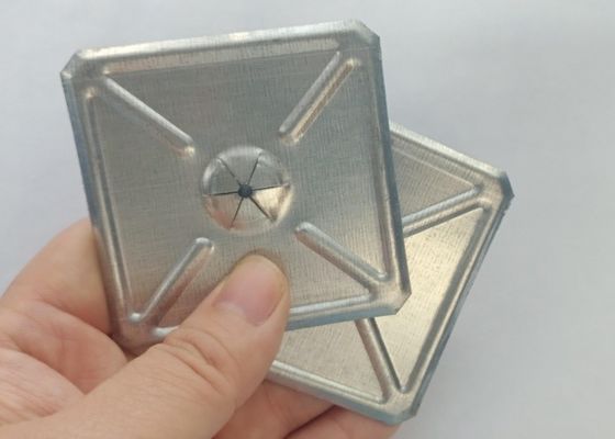 2-1/2 inch thép kẽm hình vuông tự khóa máy giặt cho CD hàn chân