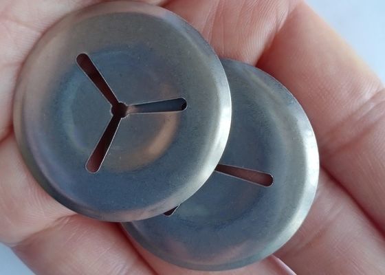 38mm vòng loại thép không gỉ băng tốc độ với 3 khe cắm