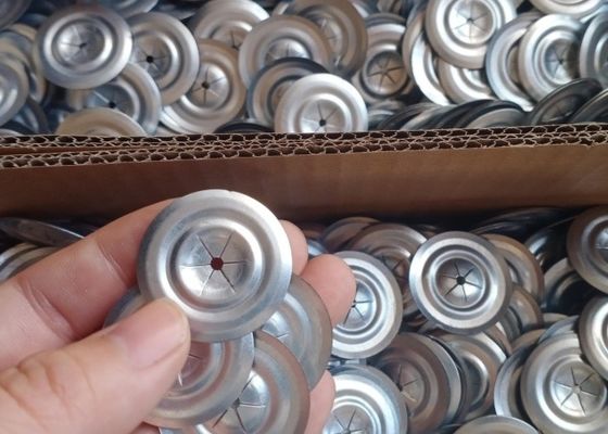Máy giặt cách nhiệt tròn thép galvanized 30mm với cạnh Bevel
