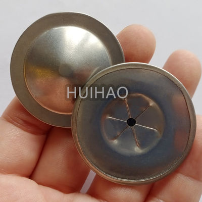 Máy giặt nắp mái vòm cách nhiệt kim loại 38mm cho các vật cố định cách nhiệt