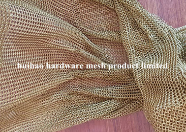 Thép không gỉ 304 Chainmail Ring Lưới Drapery cho bộ chia không gian trang trí