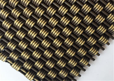 Achitectural Wire mesh cho phân vùng, Antique Brass dây thép lưới cho thang máy