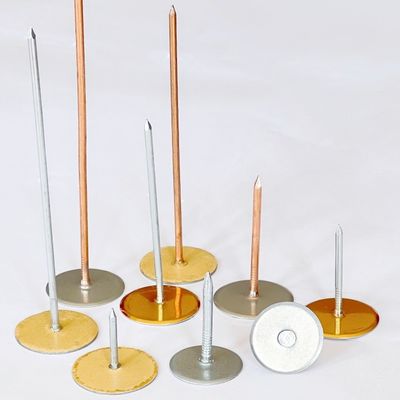 Galvanized thép Cup đầu hàn chân được thiết kế để hàn qua và bảo mật bọc cách nhiệt để HVAC ống dẫn