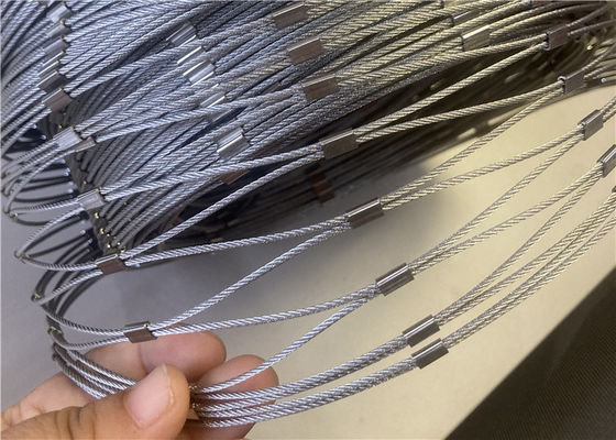 Lưới thép không gỉ dẻo 2mm loại 316 cho chuồng thú & lưới chim trong vườn thú