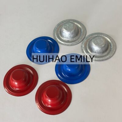 Mũ vít mái bằng kim loại 35mm đầy màu sắc không thấm nước Vòng đệm cho vít lợp