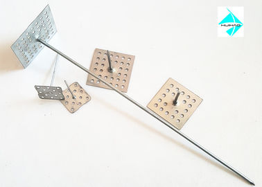 EN Tiêu chuẩn len Rock kim loại đục lỗ cơ sở Chân neo cách nhiệt 1/2 