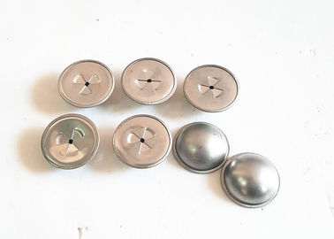 Nhôm 30mm Dome Cap, máy giặt Tốc độ Capped For Perforated Base Insulaton Pins