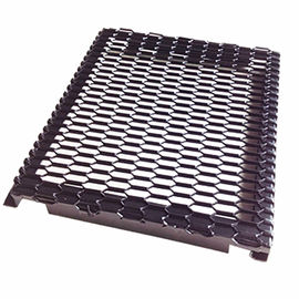 PVDF tráng móc lên khung kim loại mở rộng cho bảng tường Curtan bên ngoài