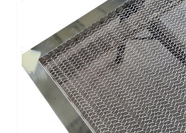 Lưới dệt xoắn ốc kiểu mua sắm Tấm trần Trung tâm mua sắm với các bộ phận cài đặt 950x4880mm