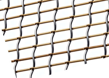 Thép không gỉ kiến ​​trúc Wire Mesh, trang trí nội thất tường ốp lưới