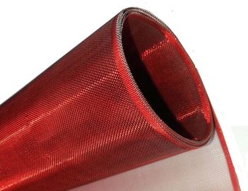 Màu đỏ bóng đèn dây dệt lưới bằng thép không gỉ và vật liệu đồng