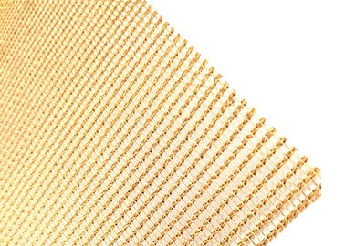 Lưới dây đồng rộng 2500mm cho nghệ thuật kiến ​​trúc vách ngăn kính