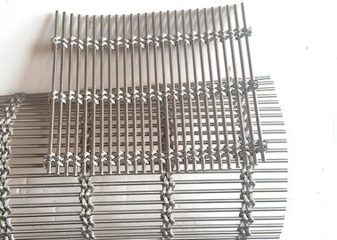 4M chiều rộng trang trí linh hoạt thép không gỉ Rope Mesh cho kim loại rèm tường