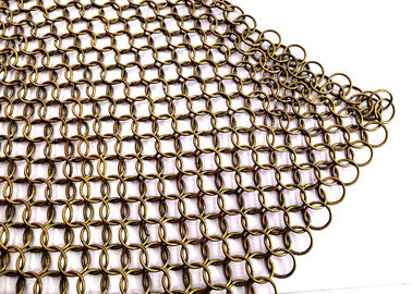 Thép không rỉ Mesh Drapery 1.2mm X10MM Được sử dụng Window Treatments, Backdrops
