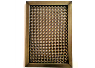 Khung thiết kế lưới kiến ​​trúc với cổ mạ đồng Finshed