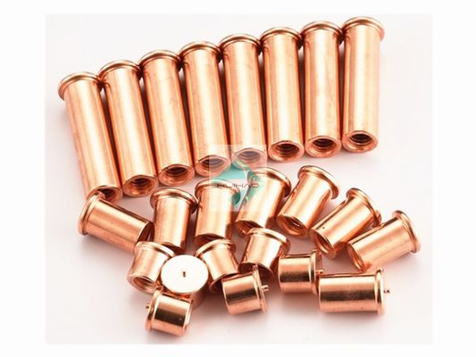 Không có chủ đề Flanged Stud hàn Pins M3 M10 đường kính với Chrome Nickle mạ