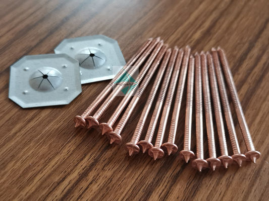 Chân cách điện bằng đồng mạ thép nhẹ để đóng tàu Rock Wool