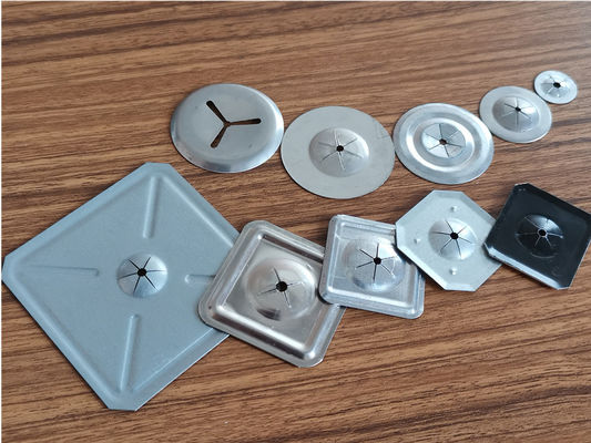 Máy giặt tự khóa bằng thép không gỉ bằng kim loại nhôm 30mm để cố định len đá với chân hàn