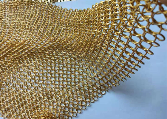Dây xích bện lưới thép không gỉ 1.2mm để trang trí trong nhà