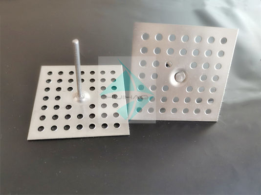 Móc neo cách điện bằng kim loại 12ga đục lỗ có đóng dấu