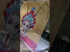 rèm dây chuyền liên kết dây chuyền còn được gọi là rèm dây chuyền nhôm